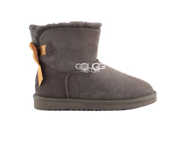 Bailey Bow Mini Medallion Chocolate