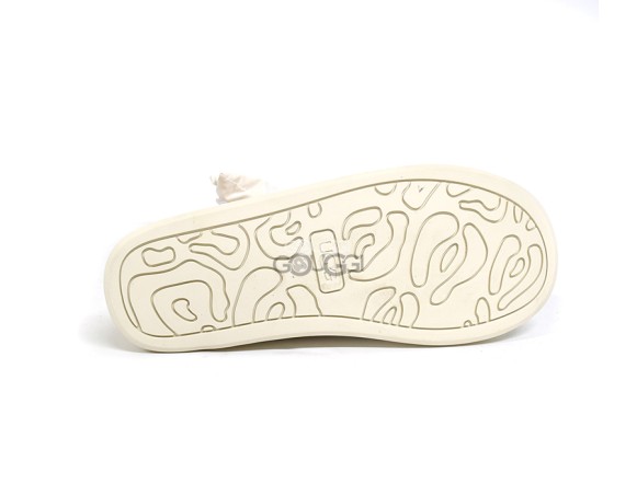 Clear Quilty Boots White