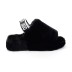 Ugg Fluff Yeah Slide Black
