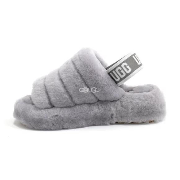 Ugg Fluff Yeah Slide Light Grey