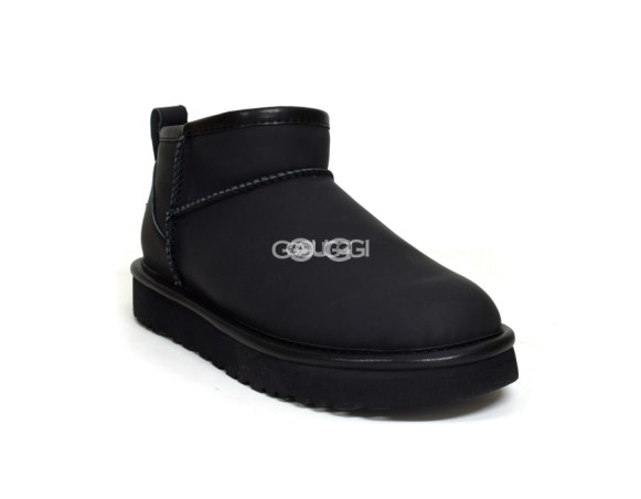 Ultra mini Leather Black