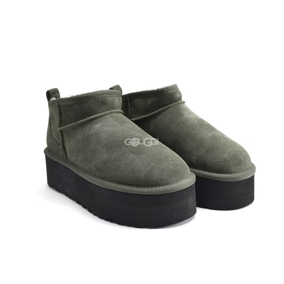 Classic Ultra Mini Platform Dark Green