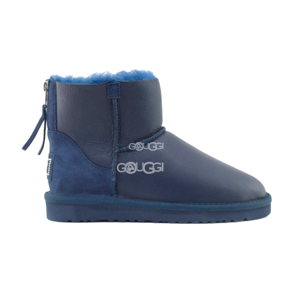 UGG MINI ZIP Metalic Navy