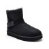 Ugg Mini Bailey Graphic Logo Suede Black